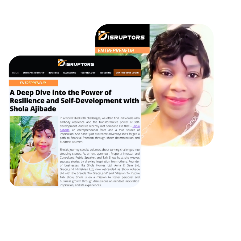 A Deep Dive into the Power of Resilience and Self-Development with Shola Ajibade